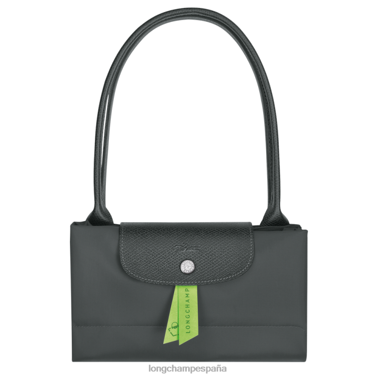 Longchamp bolso tote le pliage verde grafito mujer bolsas 064LB405