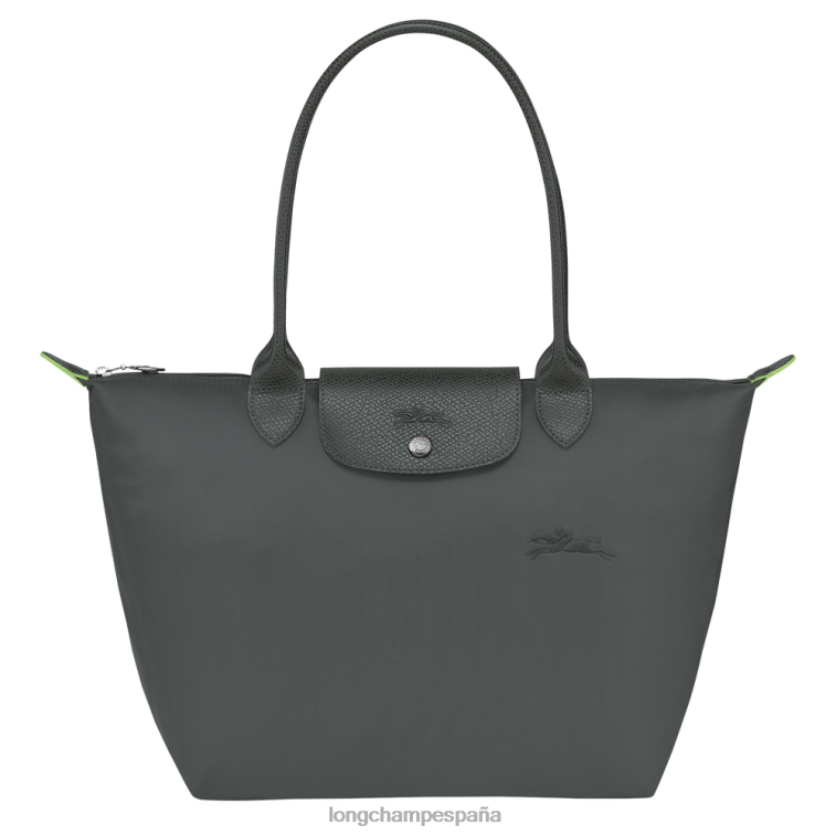Longchamp bolso tote le pliage verde grafito mujer bolsas 064LB411
