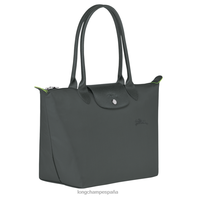Longchamp bolso tote le pliage verde grafito mujer bolsas 064LB411