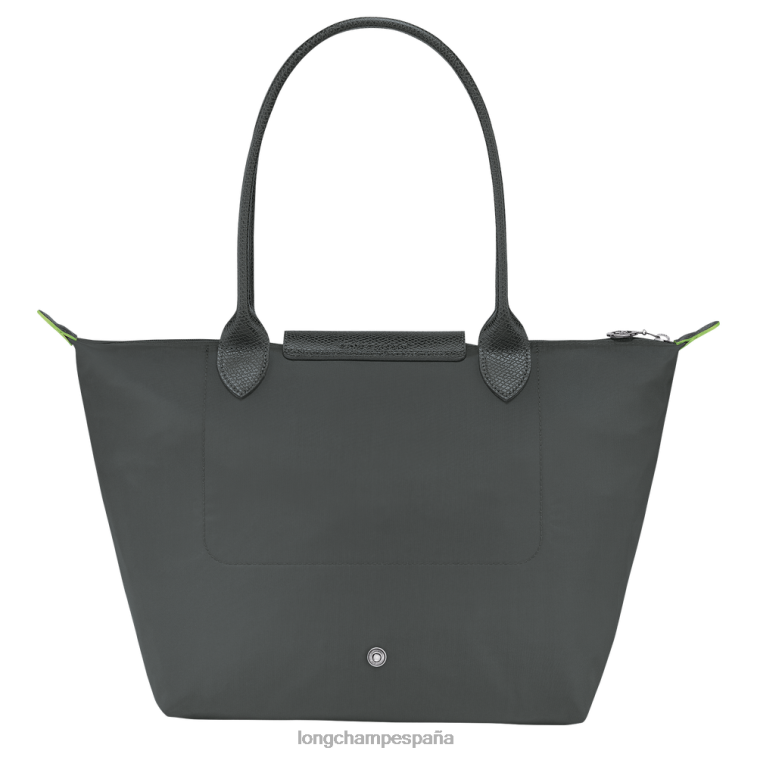 Longchamp bolso tote le pliage verde grafito mujer bolsas 064LB411