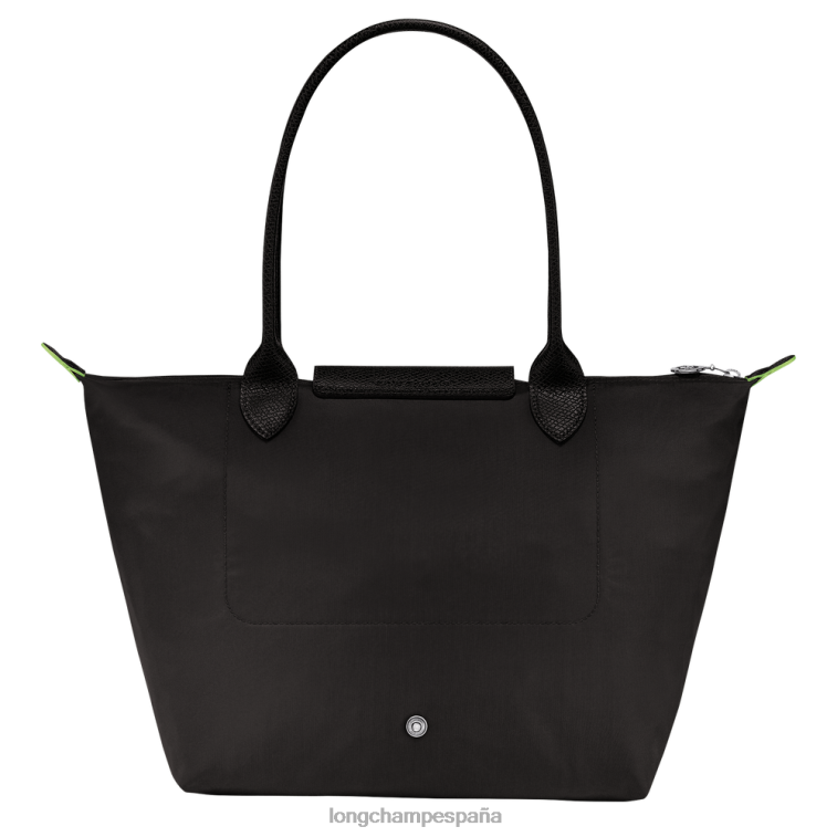 Longchamp bolso tote le pliage verde negro mujer bolsas 064LB409