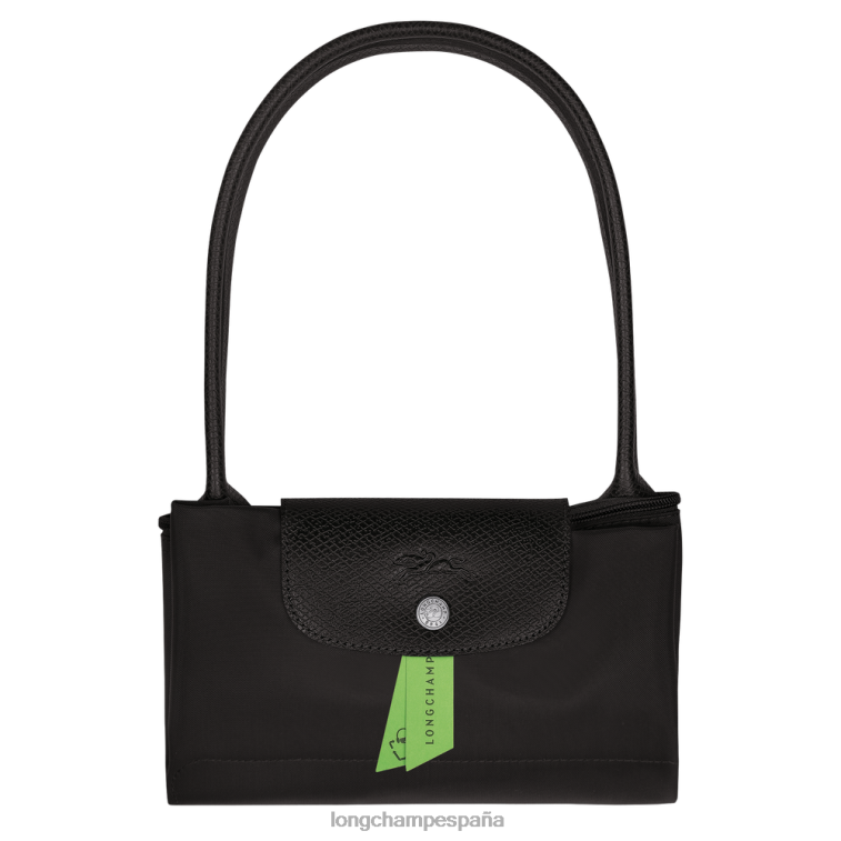Longchamp bolso tote le pliage verde negro mujer bolsas 064LB409