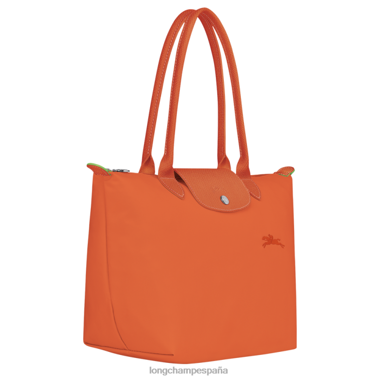 Longchamp bolso tote le pliage verde zanahoria mujer bolsas 064LB413