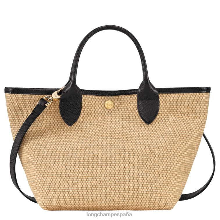 Longchamp bolsa tipo cesta le panier pliage negro mujer bolsas 064LB28