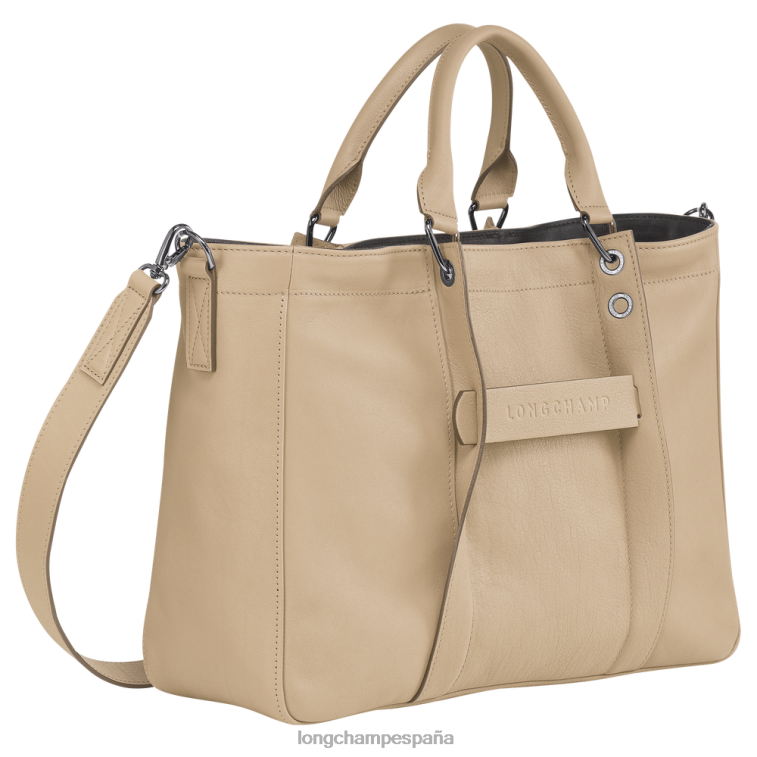 Longchamp bolso 3d beige mujer bolsas 064LB182