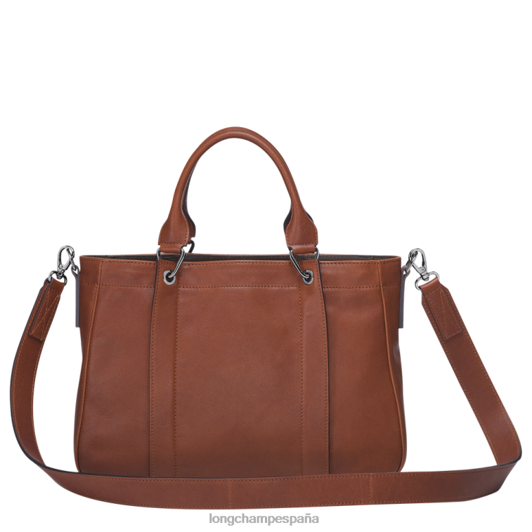 Longchamp bolso 3d coñac mujer bolsas 064LB180
