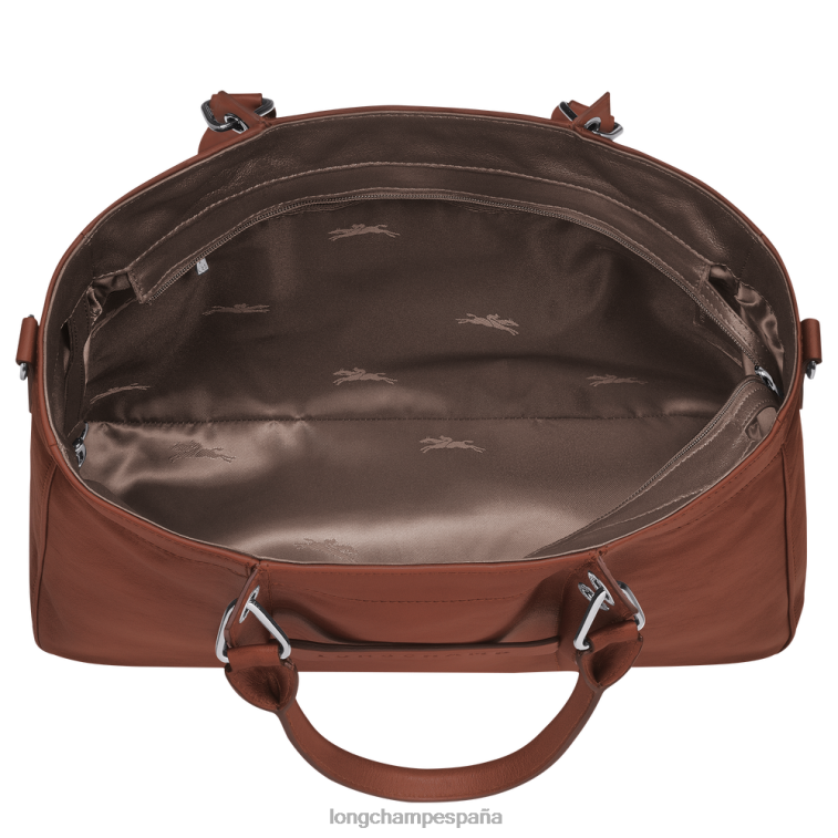 Longchamp bolso 3d coñac mujer bolsas 064LB185