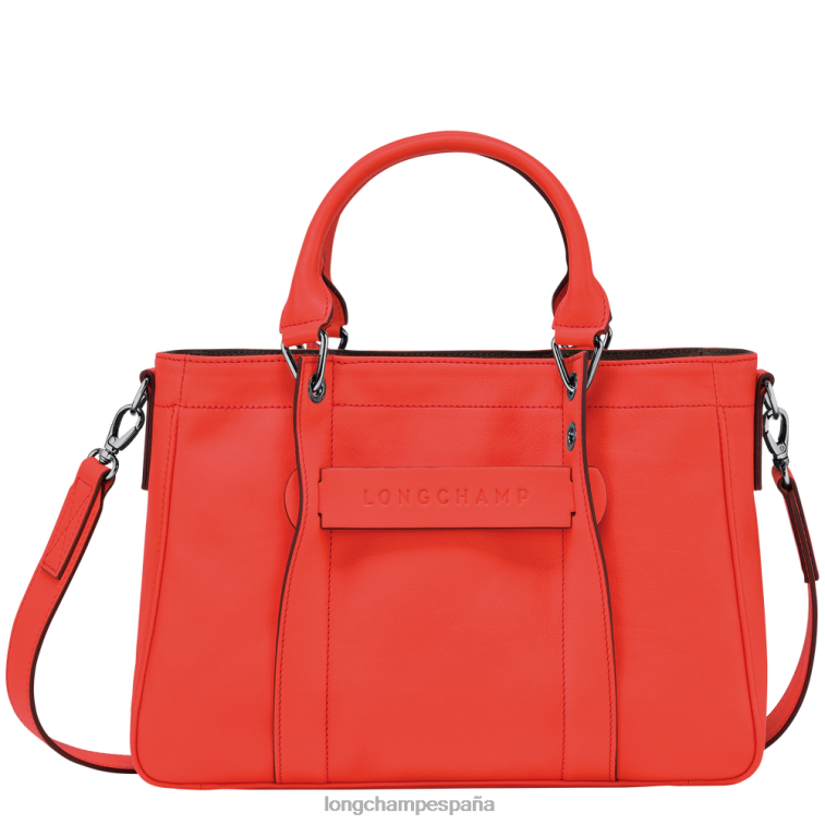 Longchamp bolso 3d naranja mujer bolsas 064LB179