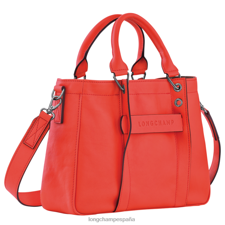 Longchamp bolso 3d naranja mujer bolsas 064LB179