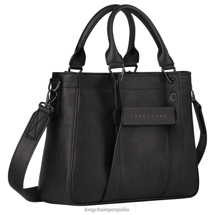 Longchamp bolso 3d negro mujer bolsas 064LB176
