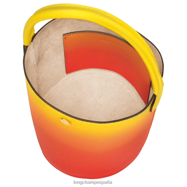 Longchamp bolso bombonera epuré Amarillo naranja mujer bolsas 064LB133