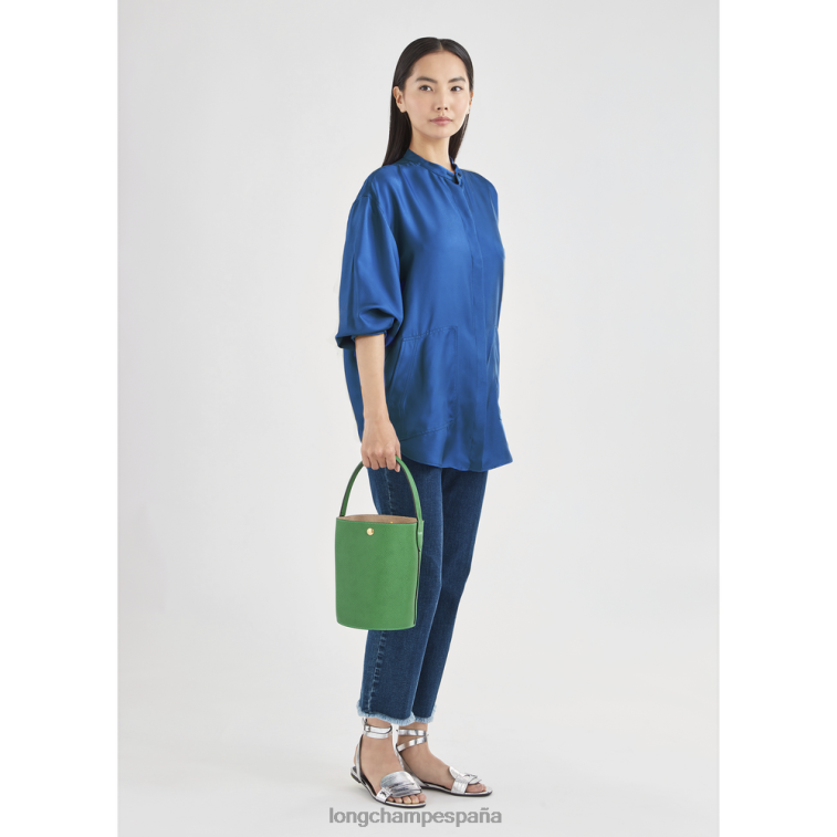 Longchamp bolso bombonera epuré verde mujer bolsas 064LB136
