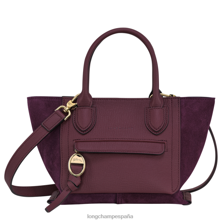 Longchamp bolso de buzón borgoña mujer bolsas 064LB159