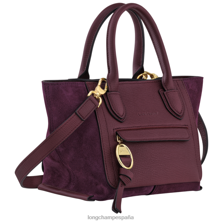 Longchamp bolso de buzón borgoña mujer bolsas 064LB159