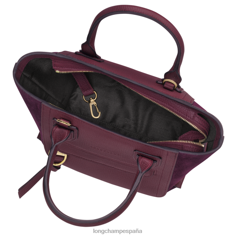 Longchamp bolso de buzón borgoña mujer bolsas 064LB159