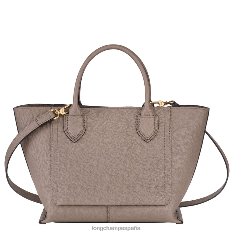 Longchamp bolso de buzón gris pardo mujer bolsas 064LB168