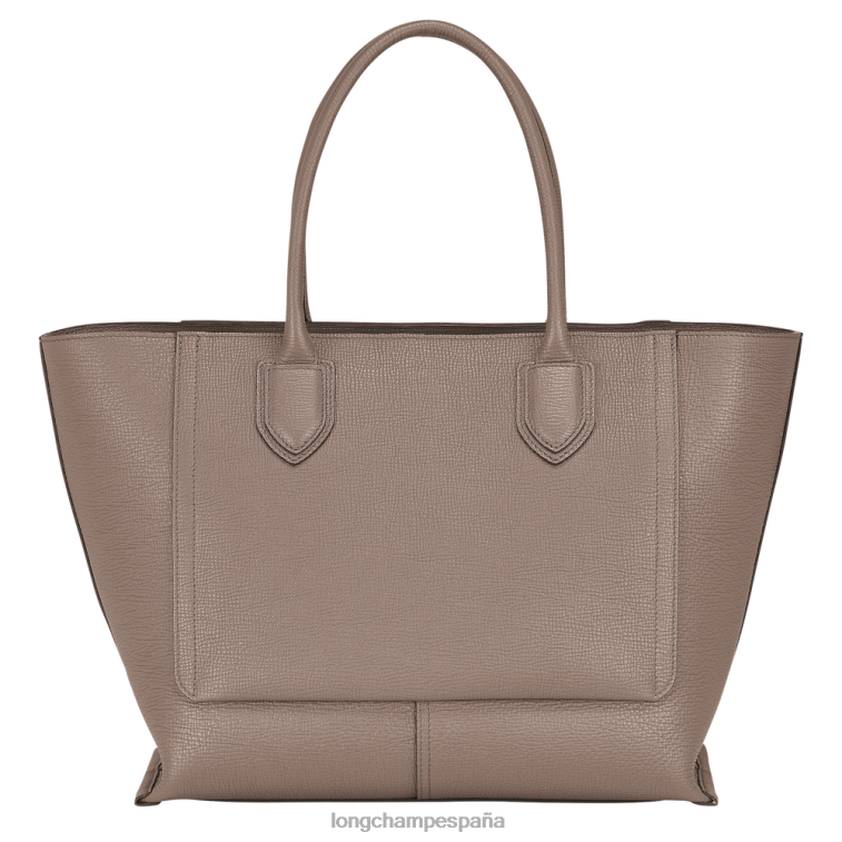 Longchamp bolso de buzón gris pardo mujer bolsas 064LB172