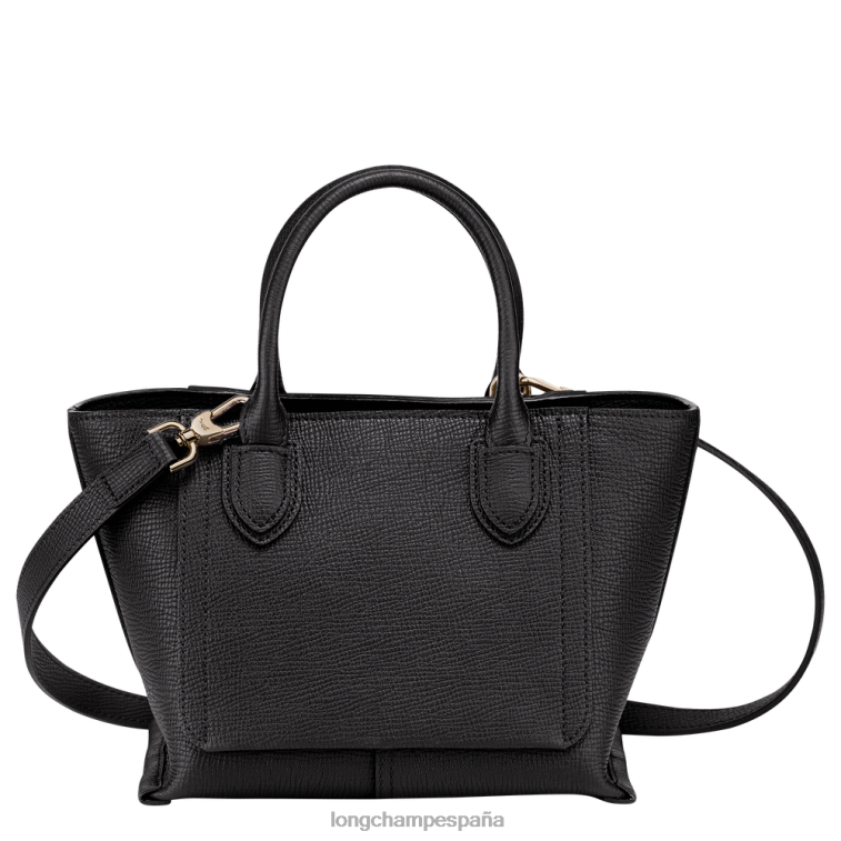 Longchamp bolso de buzón negro mujer bolsas 064LB163