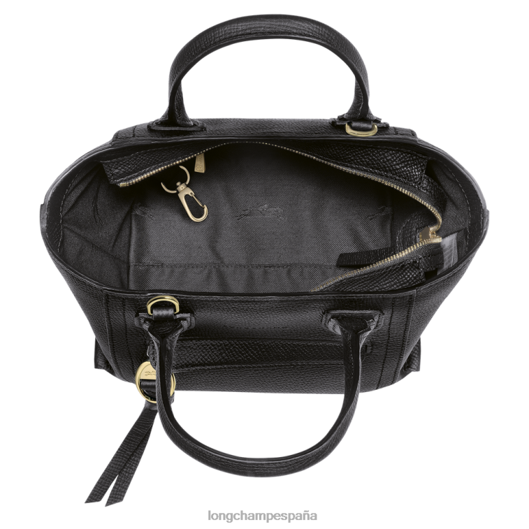 Longchamp bolso de buzón negro mujer bolsas 064LB163
