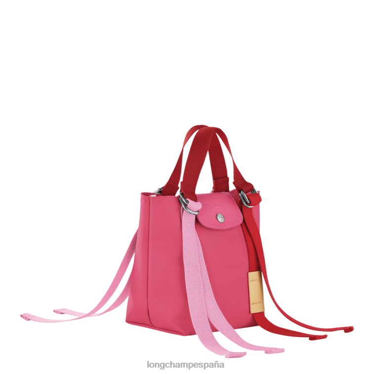 Longchamp bolso de mano le pliage re-play fucsia mujer bolsas 064LB45