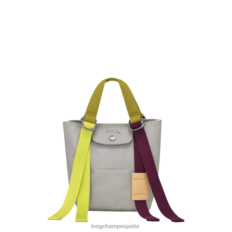 Longchamp bolso de mano le pliage re-play gris mujer bolsas 064LB43