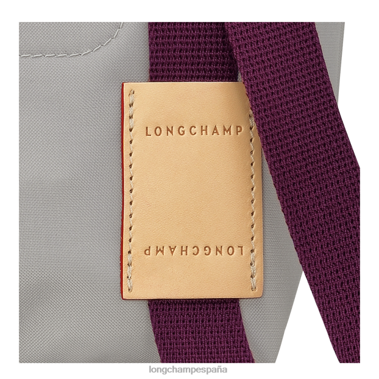 Longchamp bolso de mano le pliage re-play gris mujer bolsas 064LB43