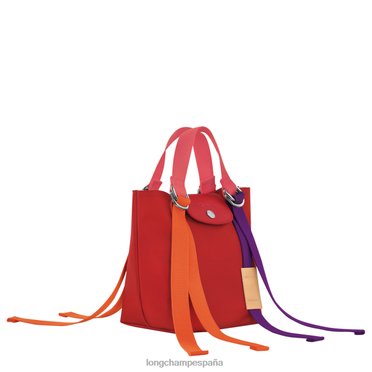 Longchamp bolso de mano le pliage re-play rojo mujer bolsas 064LB47