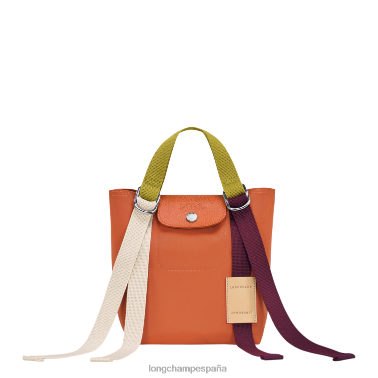 Longchamp bolso de mano le pliage re-play zanahoria mujer bolsas 064LB48