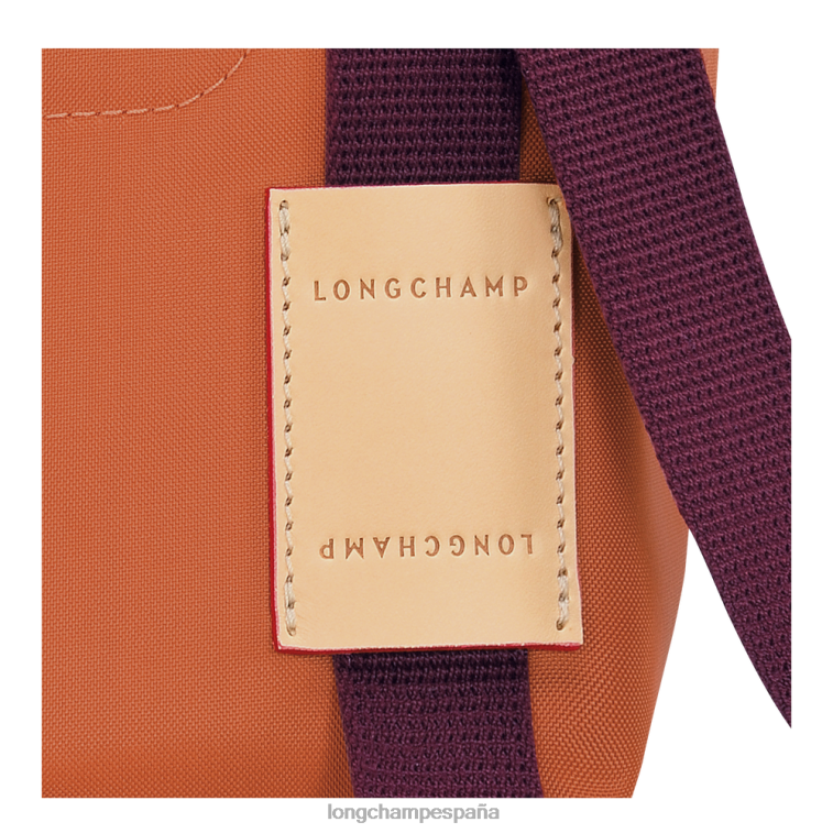 Longchamp bolso de mano le pliage re-play zanahoria mujer bolsas 064LB48