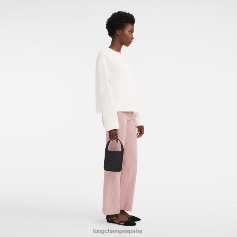 Longchamp bolso le foulonne negro mujer bolsas 064LB128