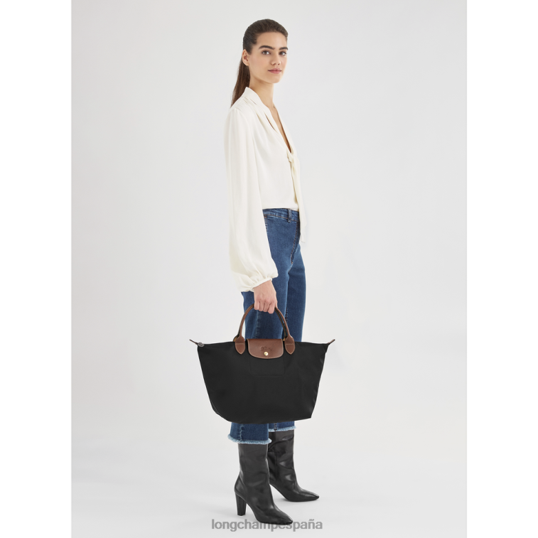 Longchamp bolso le pliage original negro mujer bolsas 064LB204