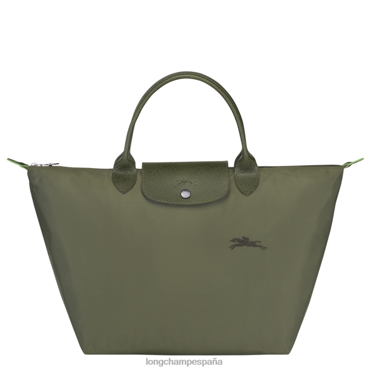 Longchamp bolso le pliage verde bosque mujer bolsas 064LB193