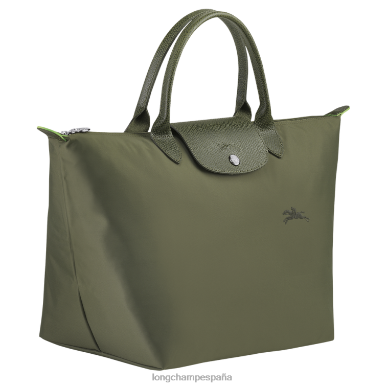 Longchamp bolso le pliage verde bosque mujer bolsas 064LB193