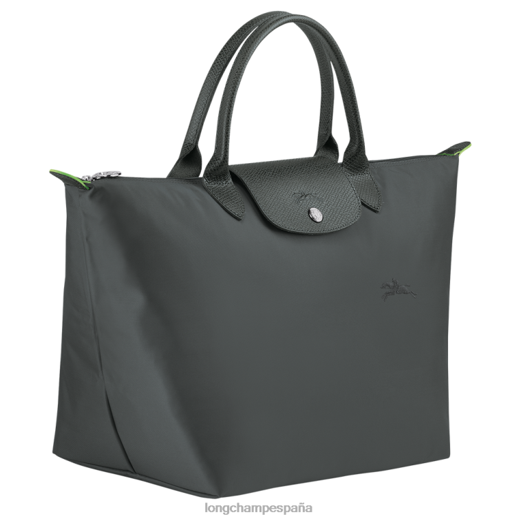 Longchamp bolso le pliage verde grafito mujer bolsas 064LB194