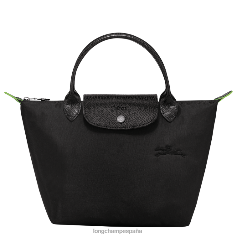 Longchamp bolso le pliage verde negro mujer bolsas 064LB186
