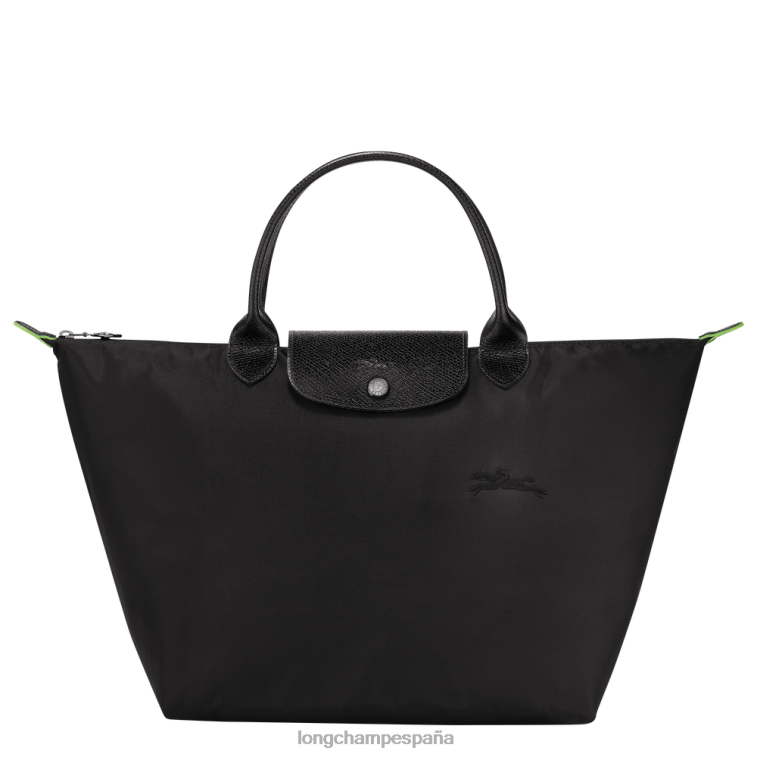 Longchamp bolso le pliage verde negro mujer bolsas 064LB192