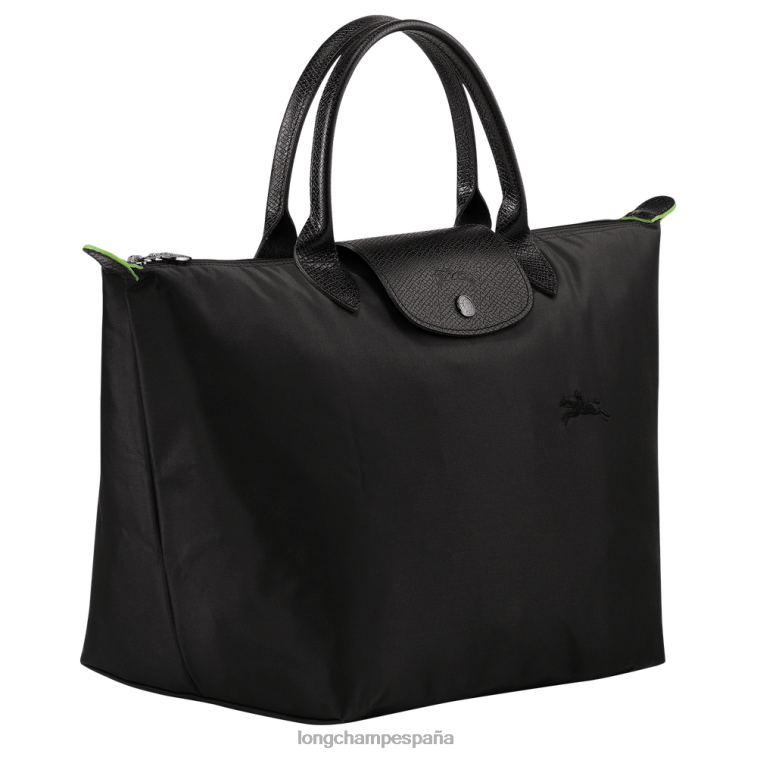 Longchamp bolso le pliage verde negro mujer bolsas 064LB192