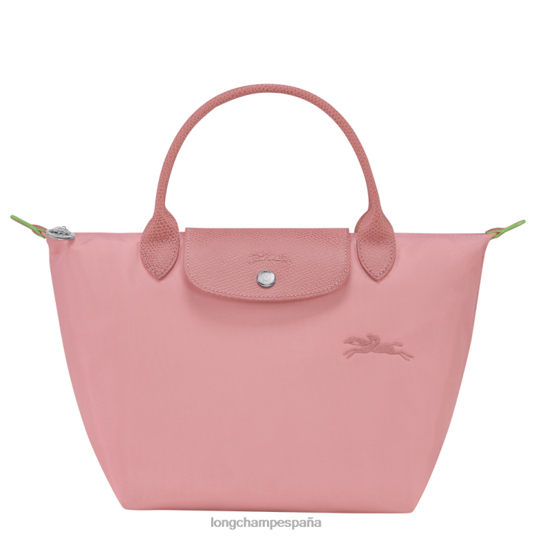 Longchamp bolso le pliage verde rosa pétalo mujer bolsas 064LB191