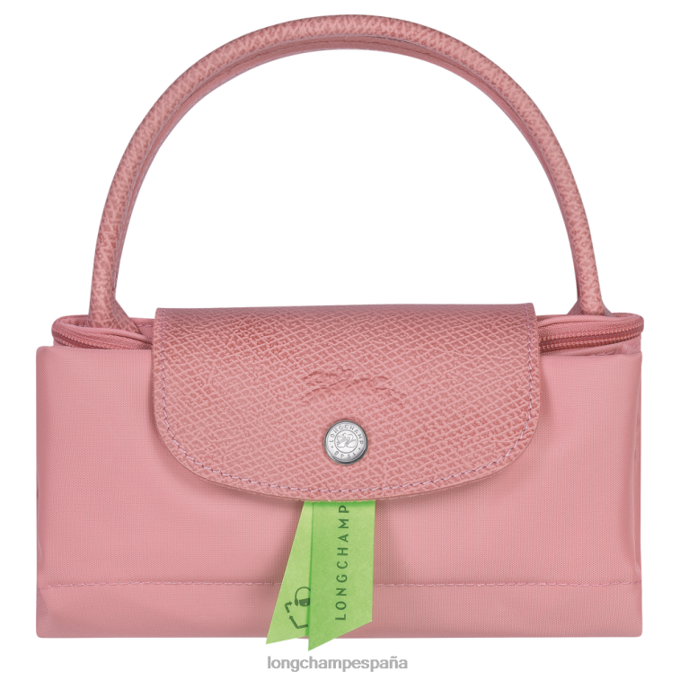 Longchamp bolso le pliage verde rosa pétalo mujer bolsas 064LB191