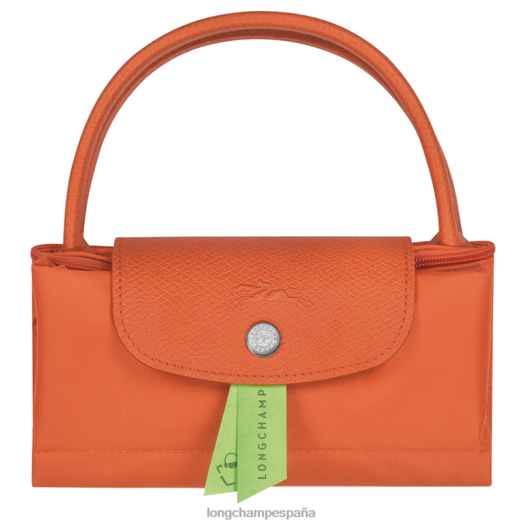 Longchamp bolso le pliage verde zanahoria mujer bolsas 064LB41