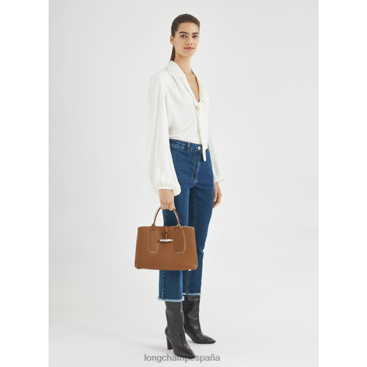 Longchamp bolso rosa coñac mujer bolsas 064LB121