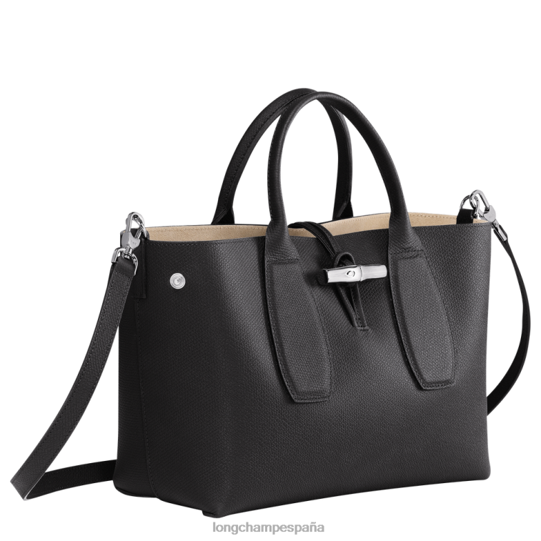 Longchamp bolso rosa negro mujer bolsas 064LB103