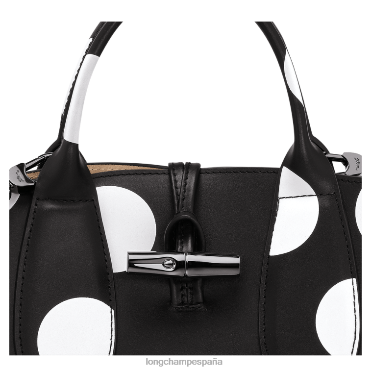 Longchamp bolso rosa negro mujer bolsas 064LB123