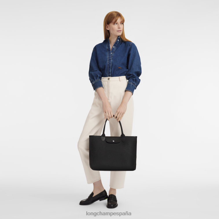 Longchamp bolso shopper le pliage city negro mujer bolsas 064LB83