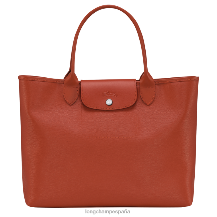 Longchamp bolso shopper le pliage city terracota mujer bolsas 064LB85