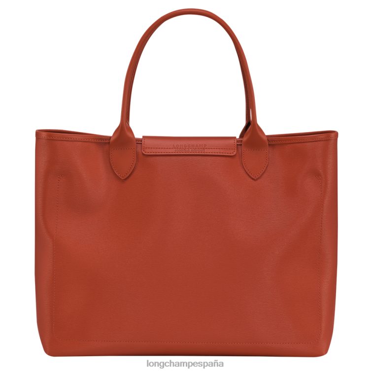 Longchamp bolso shopper le pliage city terracota mujer bolsas 064LB85