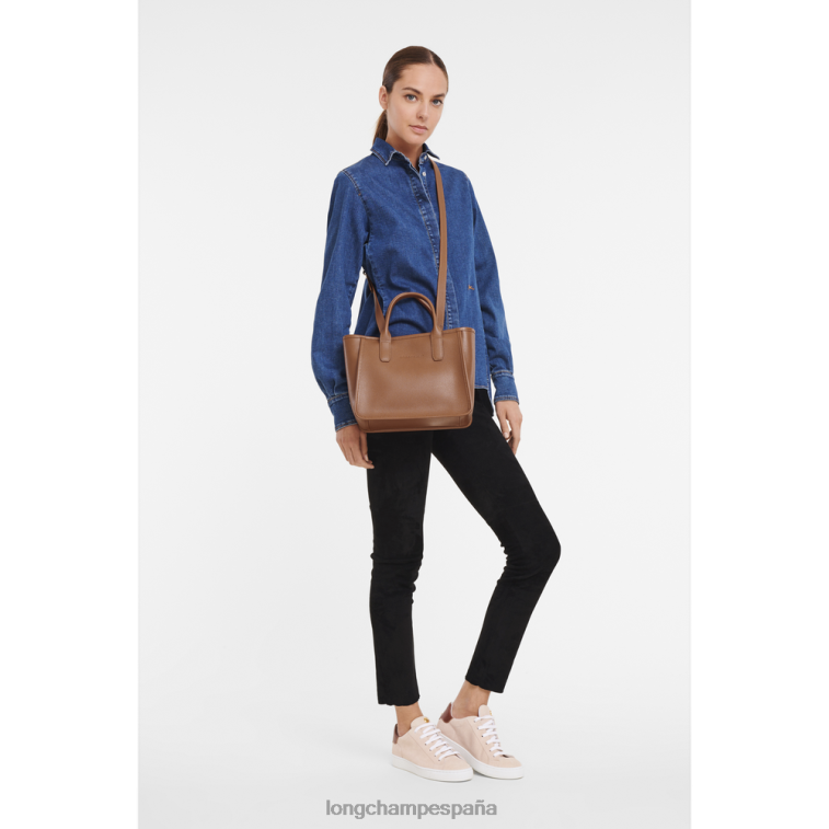 Longchamp bolso tote le foulonne caramelo mujer bolsas 064LB125