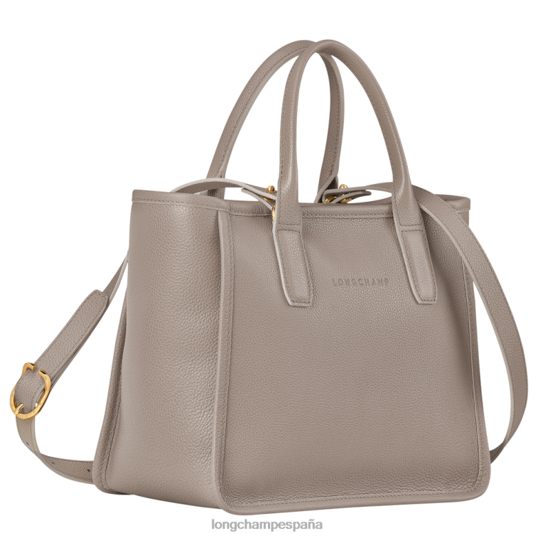 Longchamp bolso tote le foulonne tórtola mujer bolsas 064LB126
