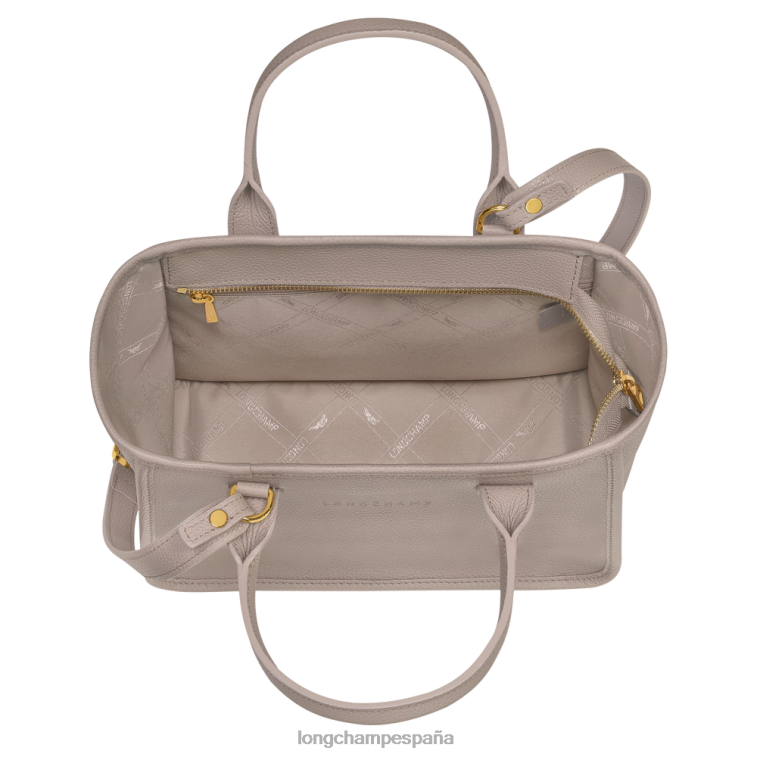 Longchamp bolso tote le foulonne tórtola mujer bolsas 064LB126