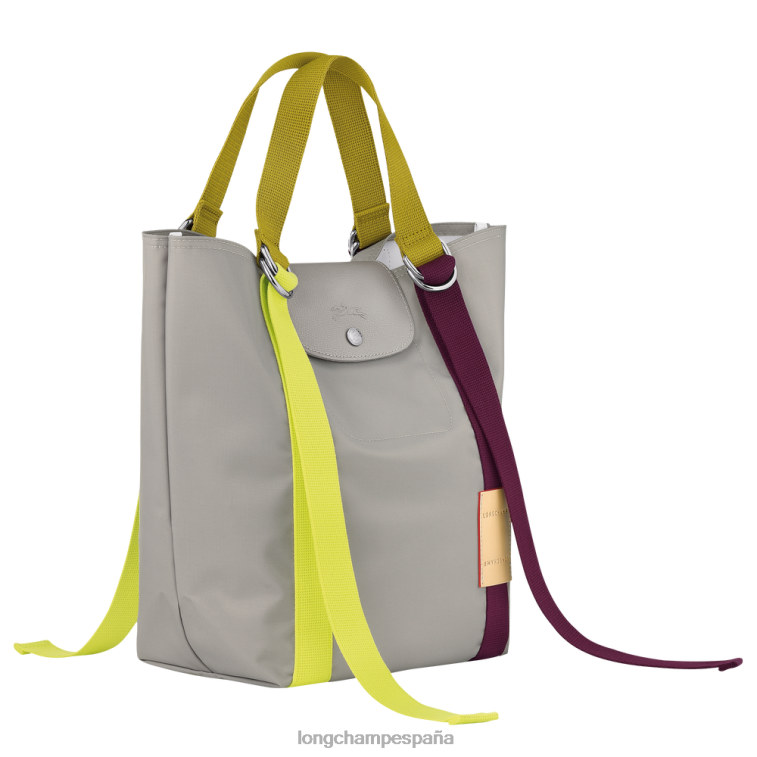 Longchamp bolso tote le pliage re-play gris mujer bolsas 064LB49